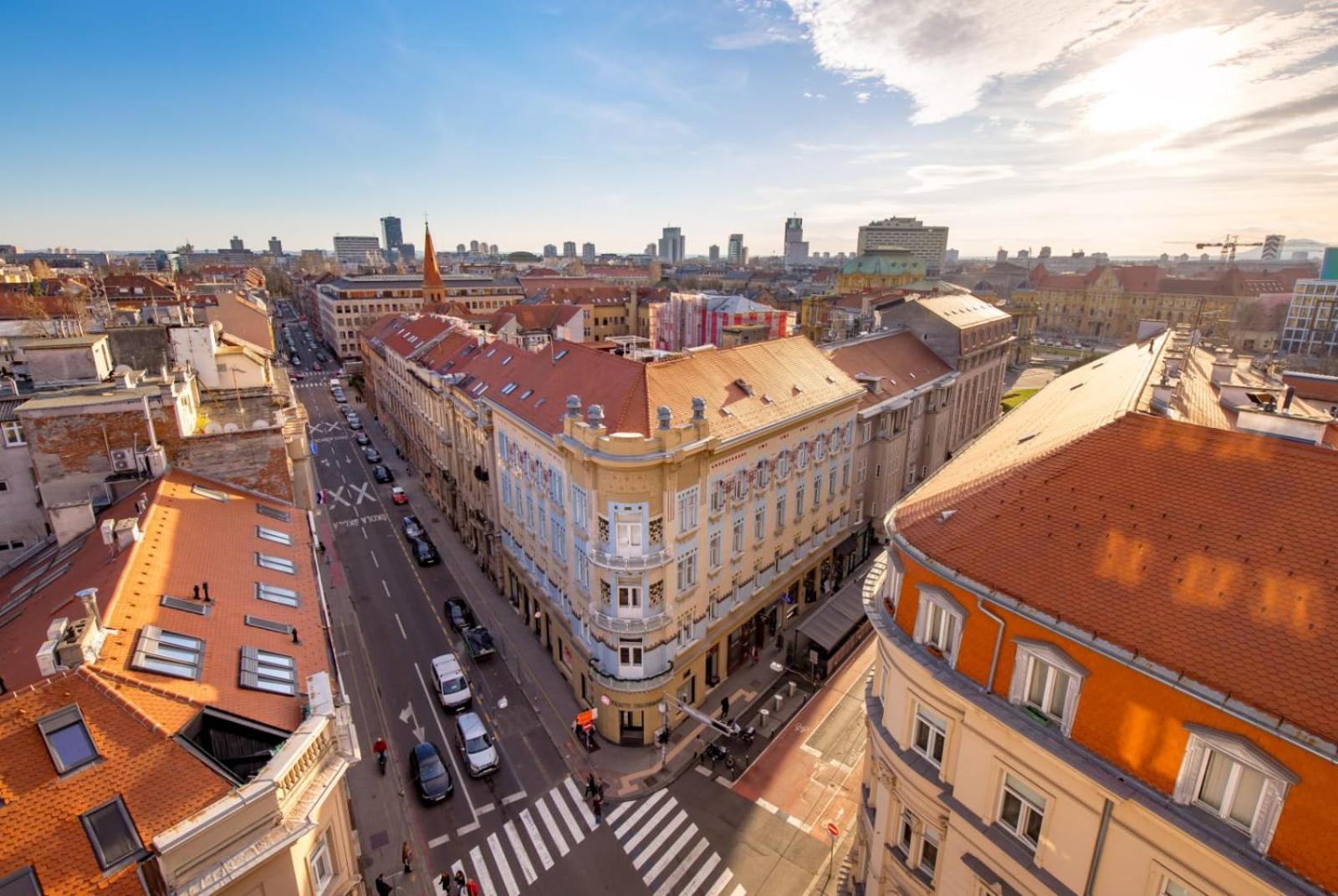 View Of Zagreb Lägenhet Exteriör bild